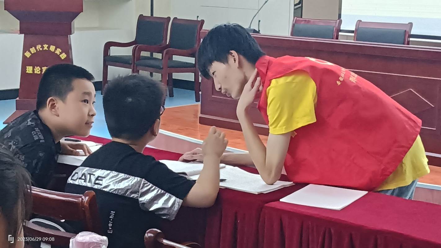 安徽學子三下鄉：“消防安全”小課堂，志愿者與你“童”行