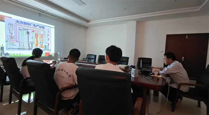 可再生能源進(jìn)展的見證----安徽理工大學(xué)社會(huì)實(shí)踐團(tuán)隊(duì)參觀亳州國禎生物質(zhì)發(fā)電廠