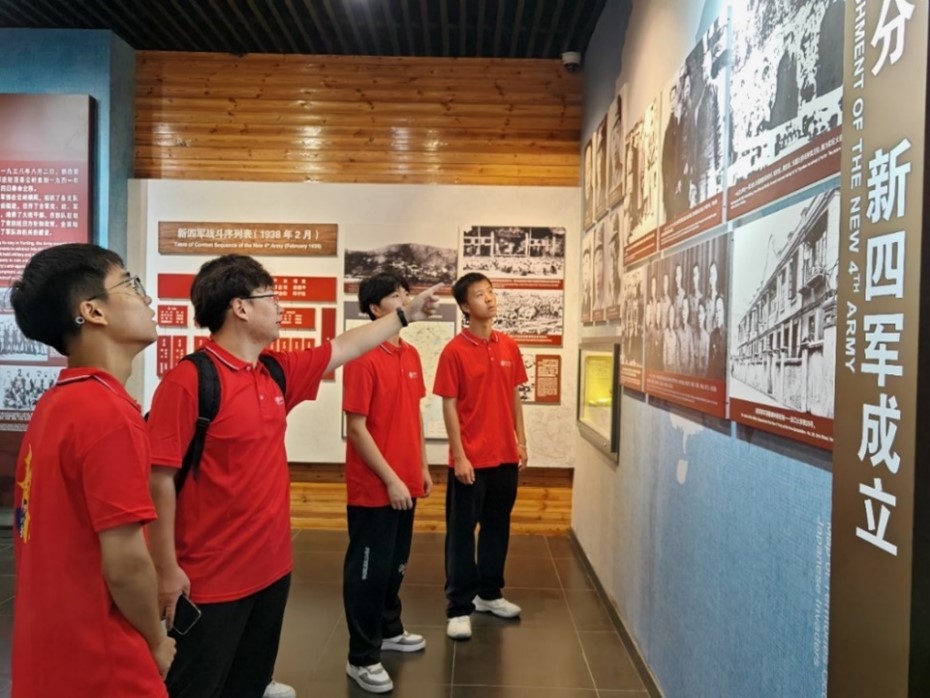 巢湖學院三下鄉(xiāng)：追尋紅色足跡，賡續(xù)紅色血脈