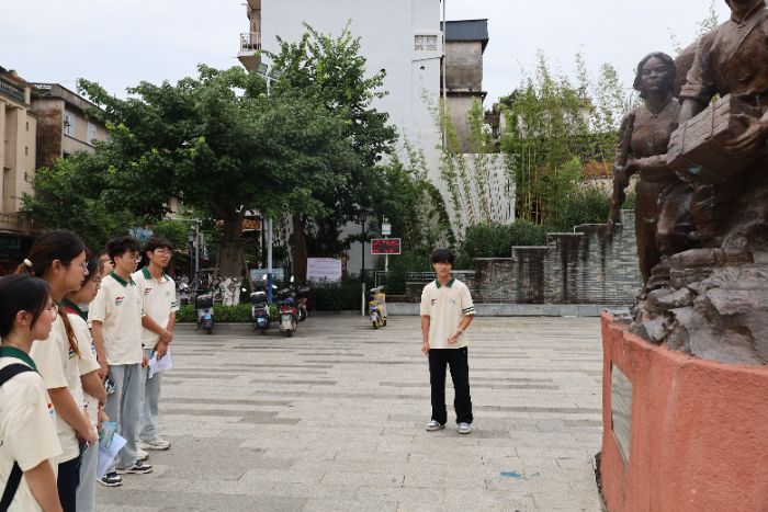 銘記光輝歷史，擔當時代使命——桂工學子欽州開展紅色教育調研