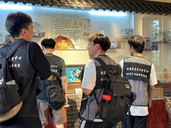黃河浩蕩，智慧無疆——山東理工大學“尚文青行·政德明治”實踐團參觀大地黃河情博物館