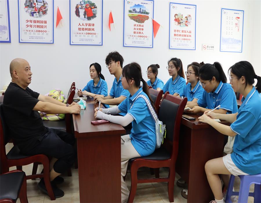 【長(zhǎng)師學(xué)子三下鄉(xiāng)】退役不退志，退伍不褪色 ——“青春