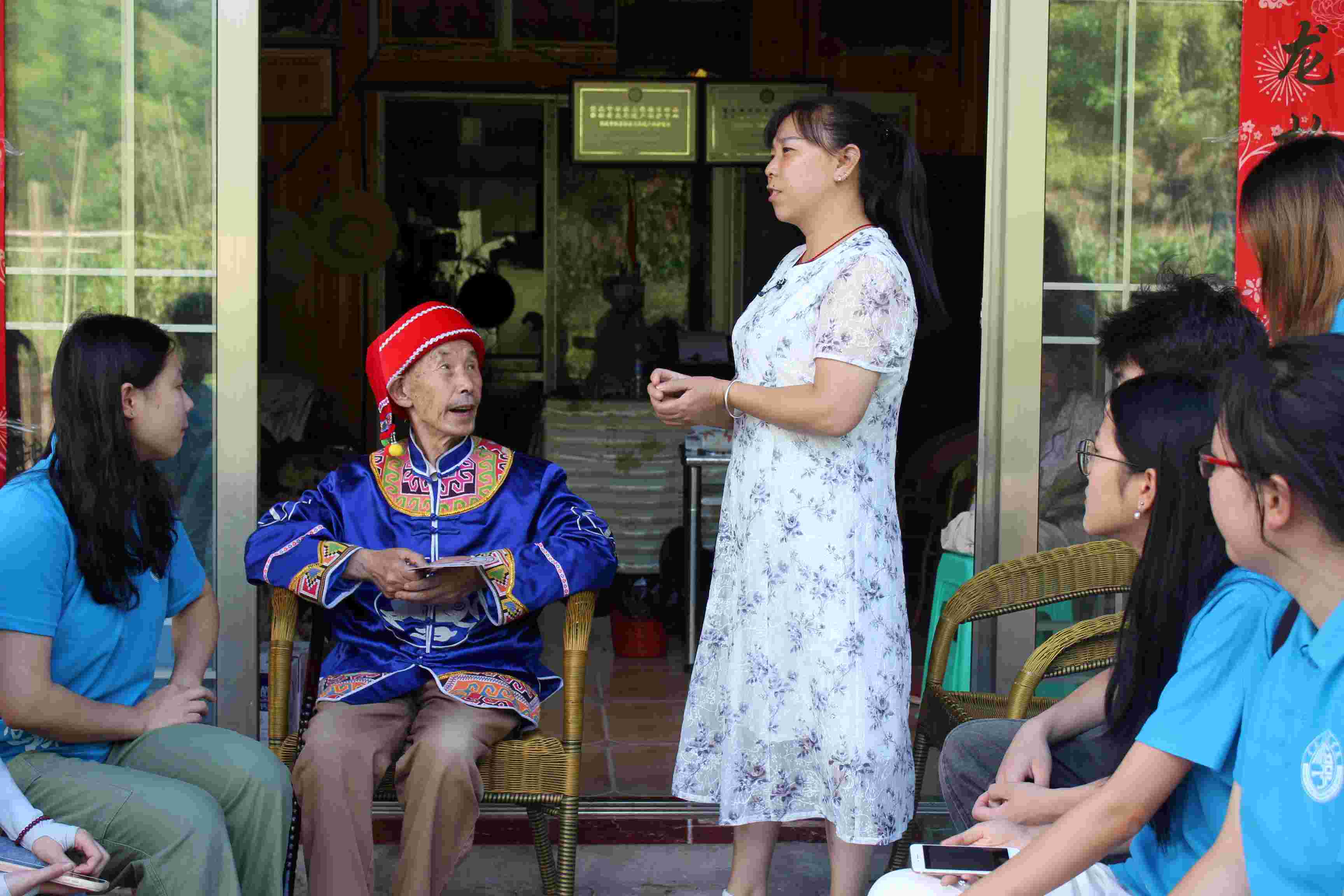 重人科學子三下鄉(xiāng)：尋非遺之聲，承啰調(diào)之樂