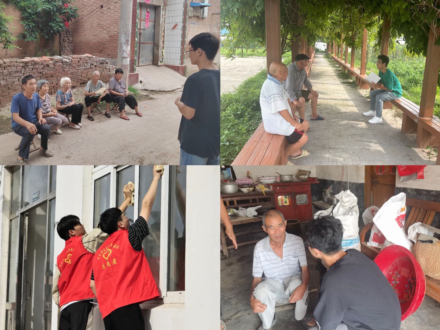 南京工程學(xué)院學(xué)子三下鄉(xiāng)：志愿心行護銀齡，情暖桑榆福滿庭